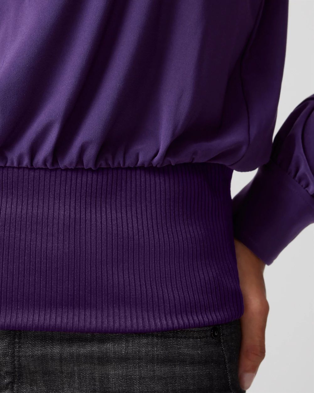 Banded Bottom Shirt
