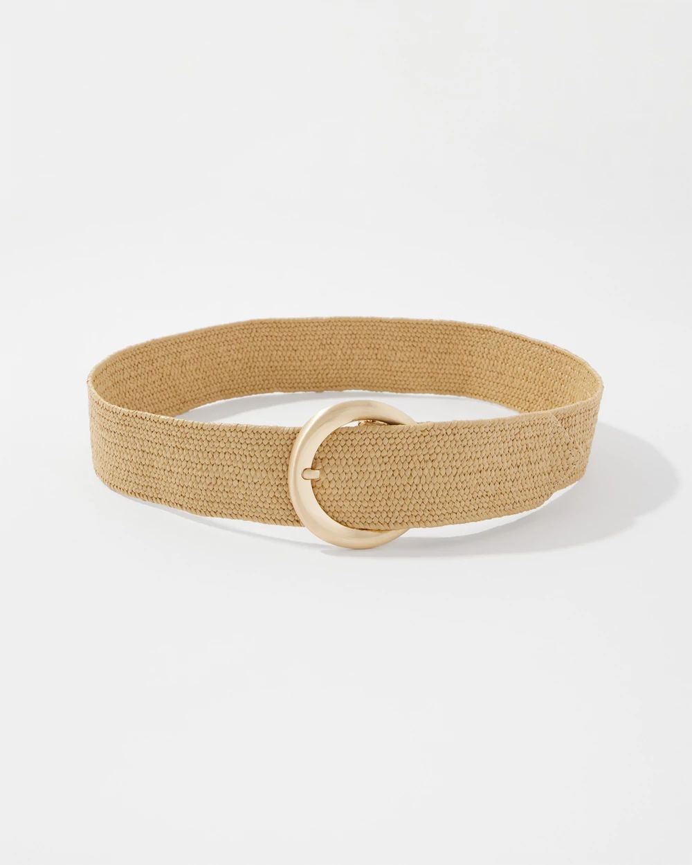 Raffia Wide Waist Belt click to view larger image.