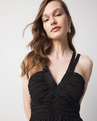 Strappy Halter Maxi Dress click to view larger image.