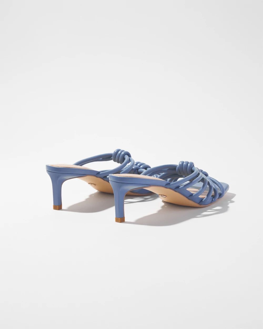 Knotted Strappy Heels