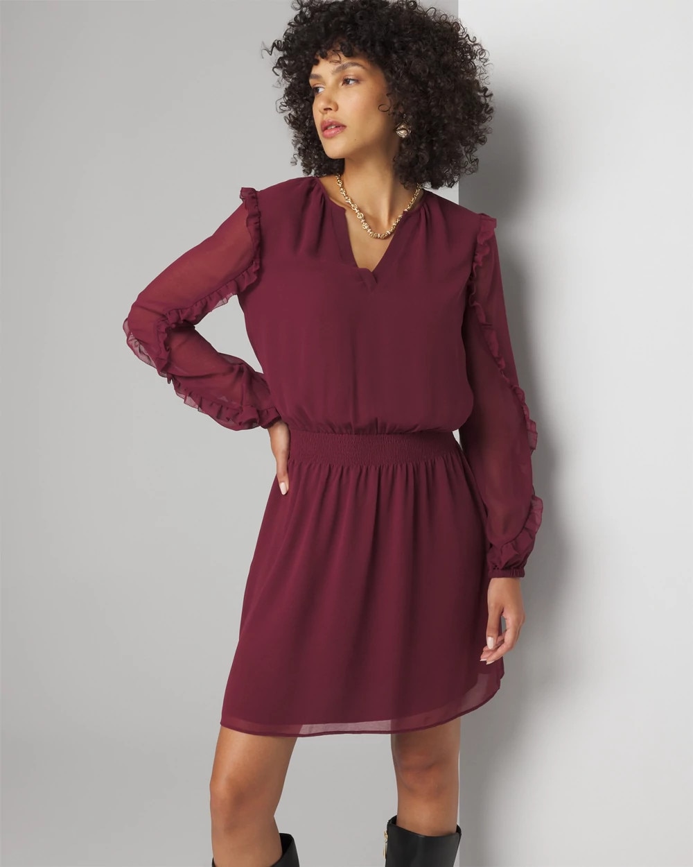 Ribbed Mockneck Sweater