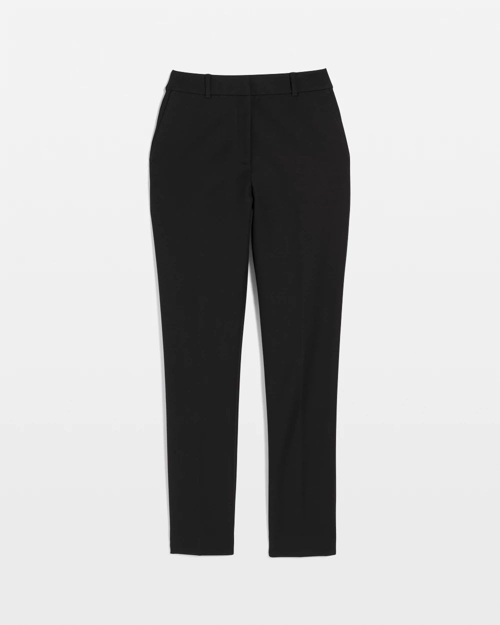 High-Rise Elle Slim Ankle Pant