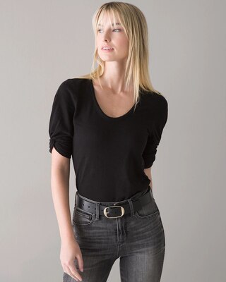 Twist Sleeve Tee
