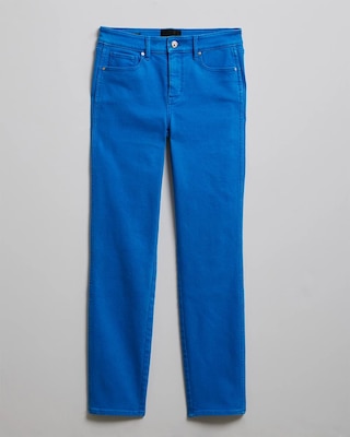 High-Rise Straight Jeans
