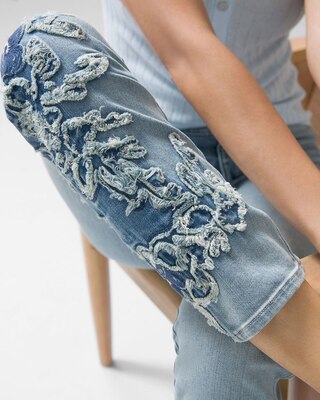 High-Rise Straight Jeans