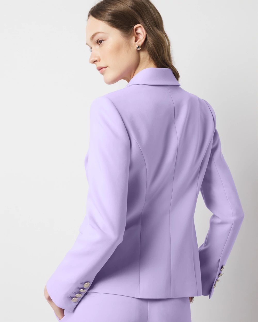 WHBM® Two-Button Studio Blazer click to view larger image.