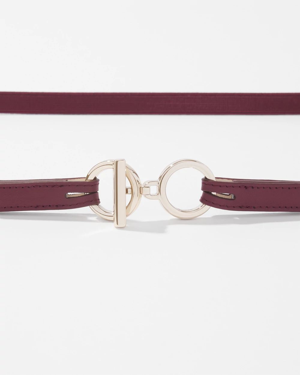 Toggle Skinny Waist Belt click to view larger image.