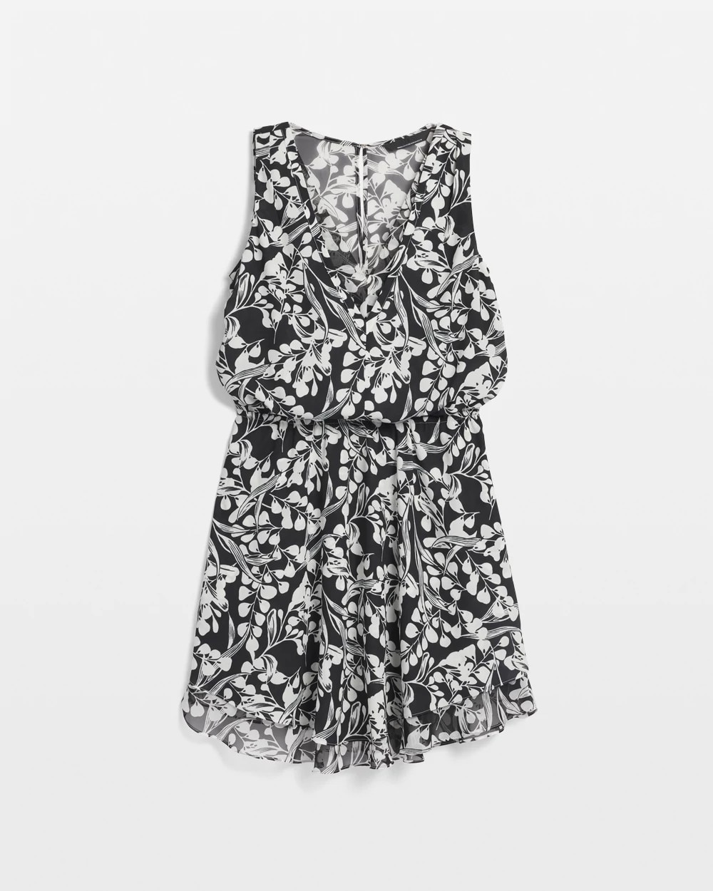 V-Neck Mini Dress