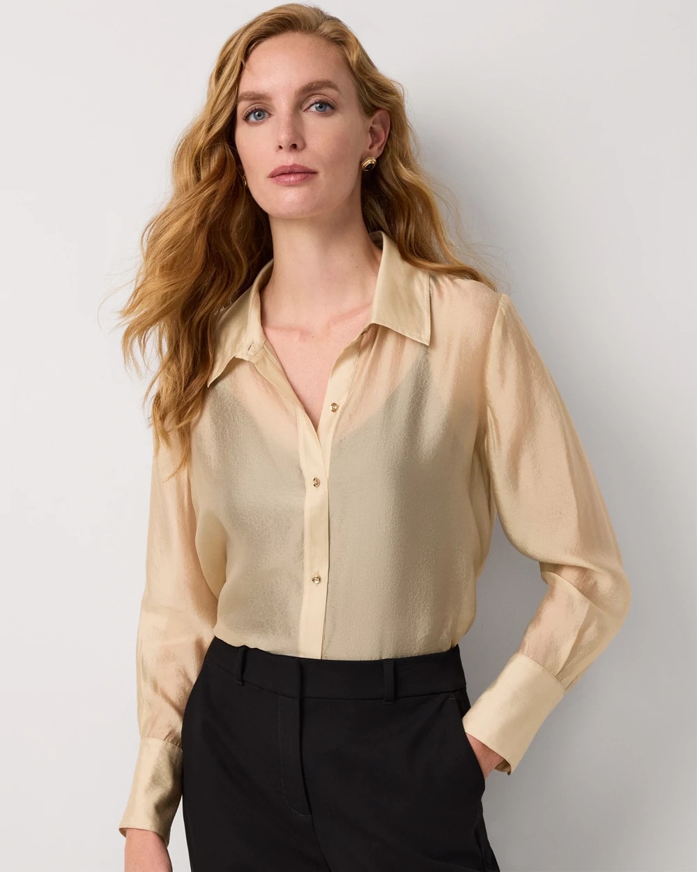 Soft Shirt with Shine