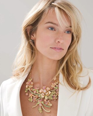 Floral Statement Necklace