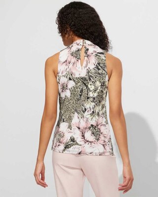 Outlet WHBM Sleeveless Cutout Mockneck Halter click to view larger image.