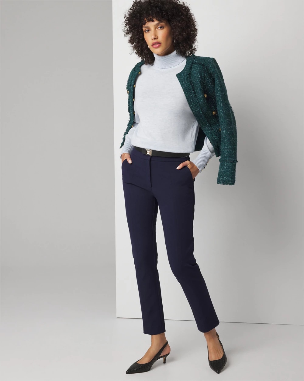 Relaxed Turtleneck Sweater - image 2