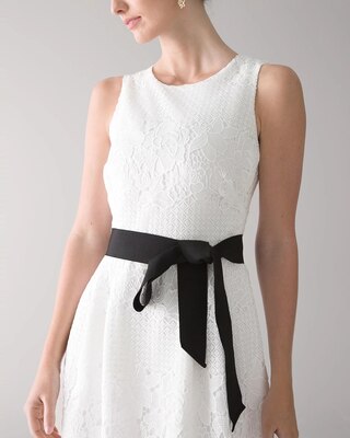 Lace Fit & Flare Dress