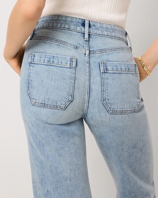 High-Rise Cropped Trouser Jean click to view larger image.