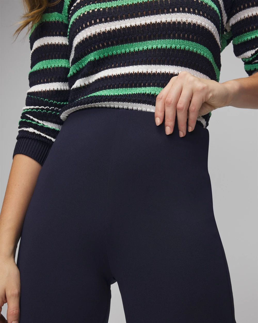 WHBM® Slip On Wide Leg Pant click to view larger image.