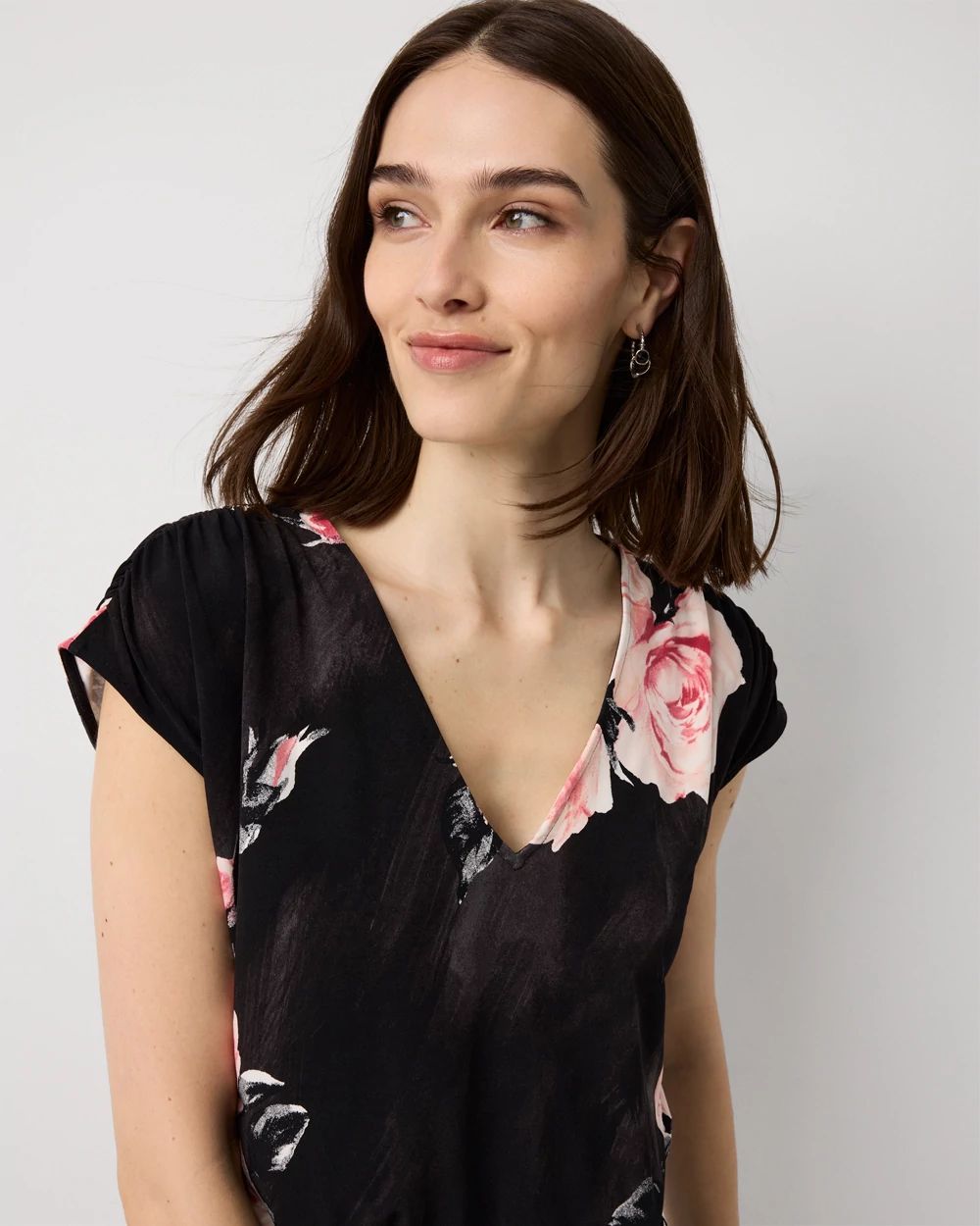 Petite Smocked Waist Dress