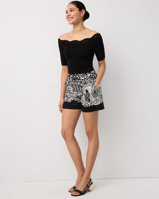 Sateen Tailored Short
