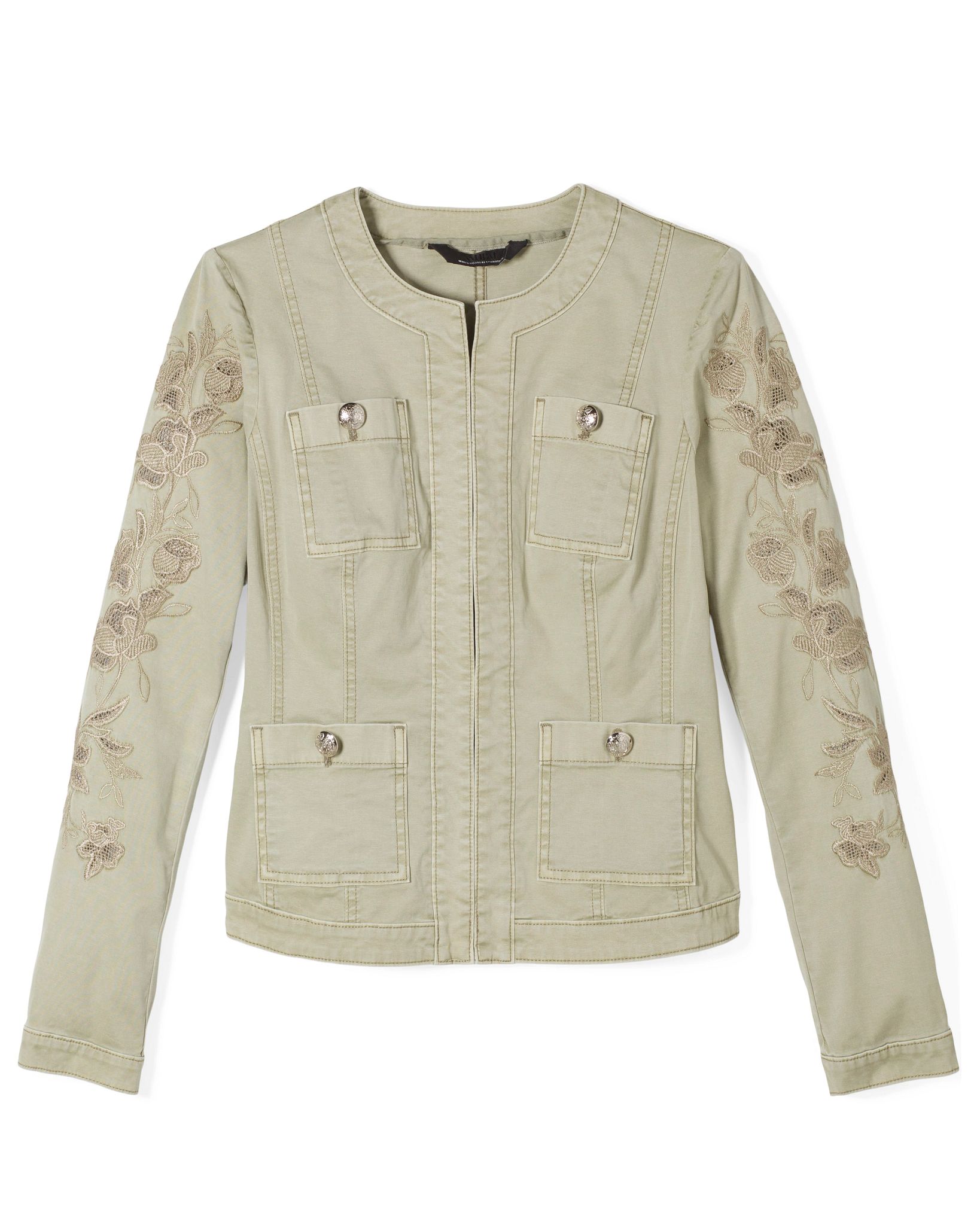 Cutwork WHBM® Stylist Pret Jacket click to view larger image.