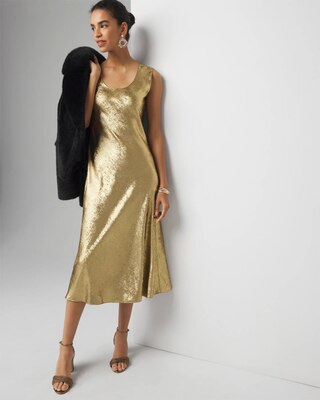 Petite Satin Slip Dress click to view larger image.