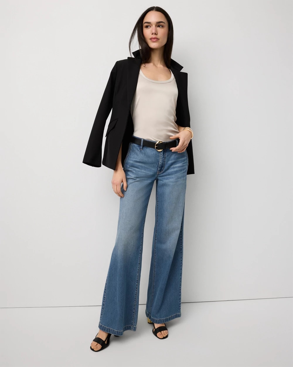 Satin Front Shell Tank