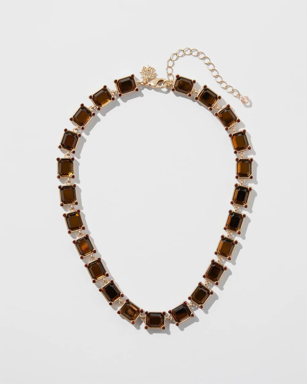 12K Gold Reversible Single Strand Necklace