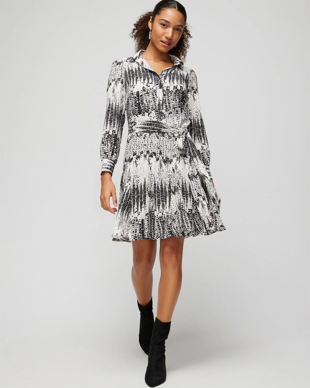 White house black market shirt dress clearance