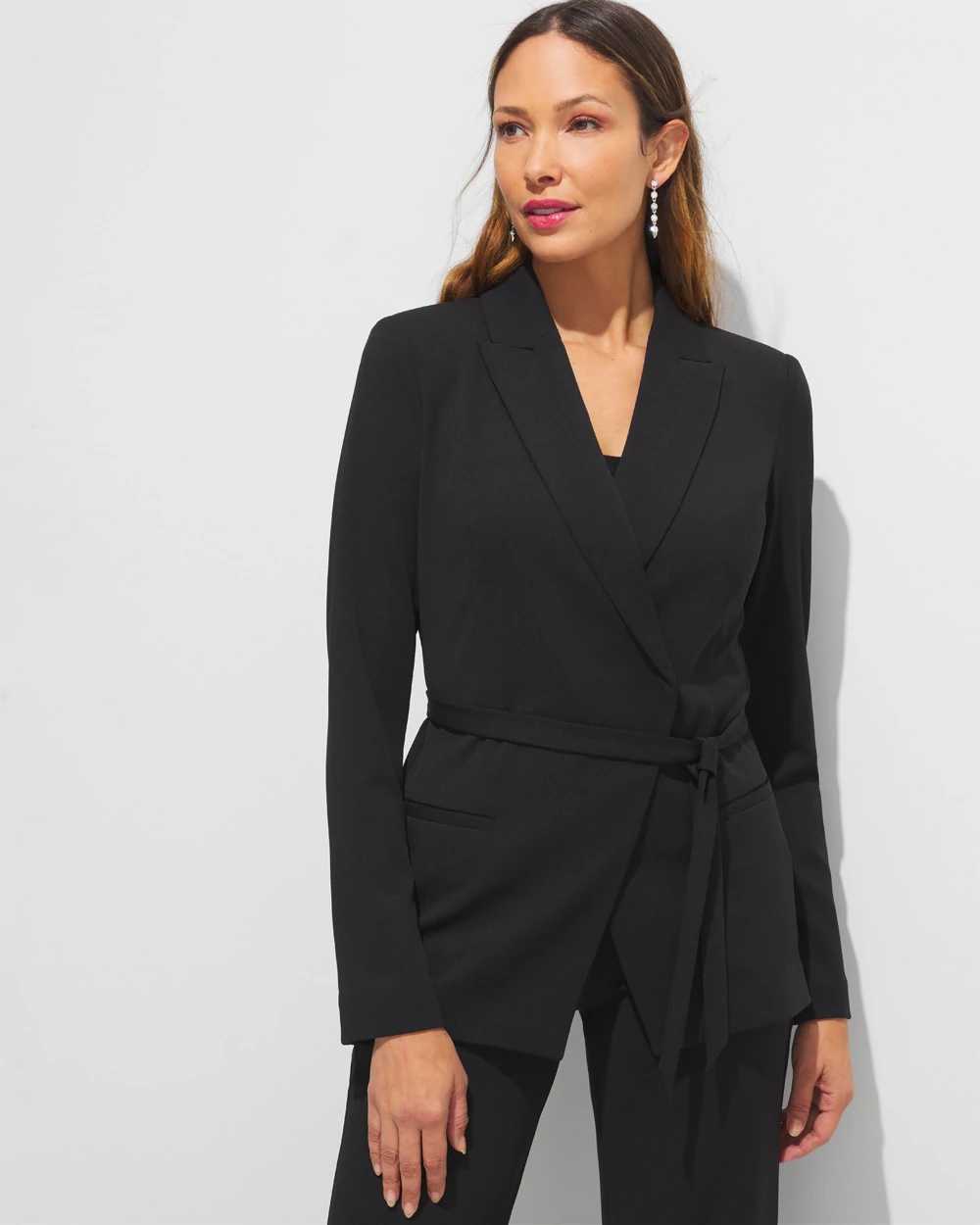 Outlet WHBM Relaxed Belted Blazer