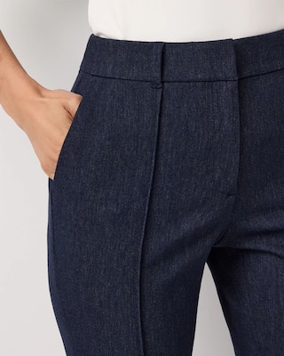 High Rise Denim-Look Piper Flare click to view larger image.