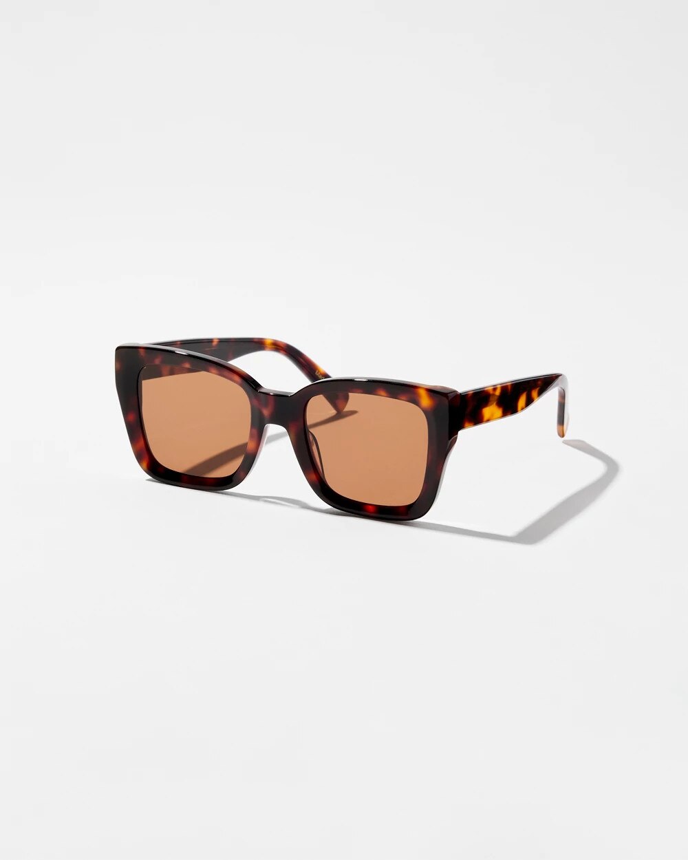 Square Tortoise Sunglasses - image 2