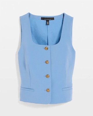 Square Neck  Vest click to view larger image.