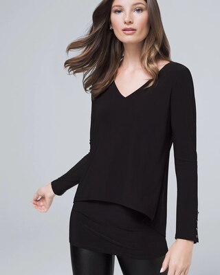 Layered Knit Tunic