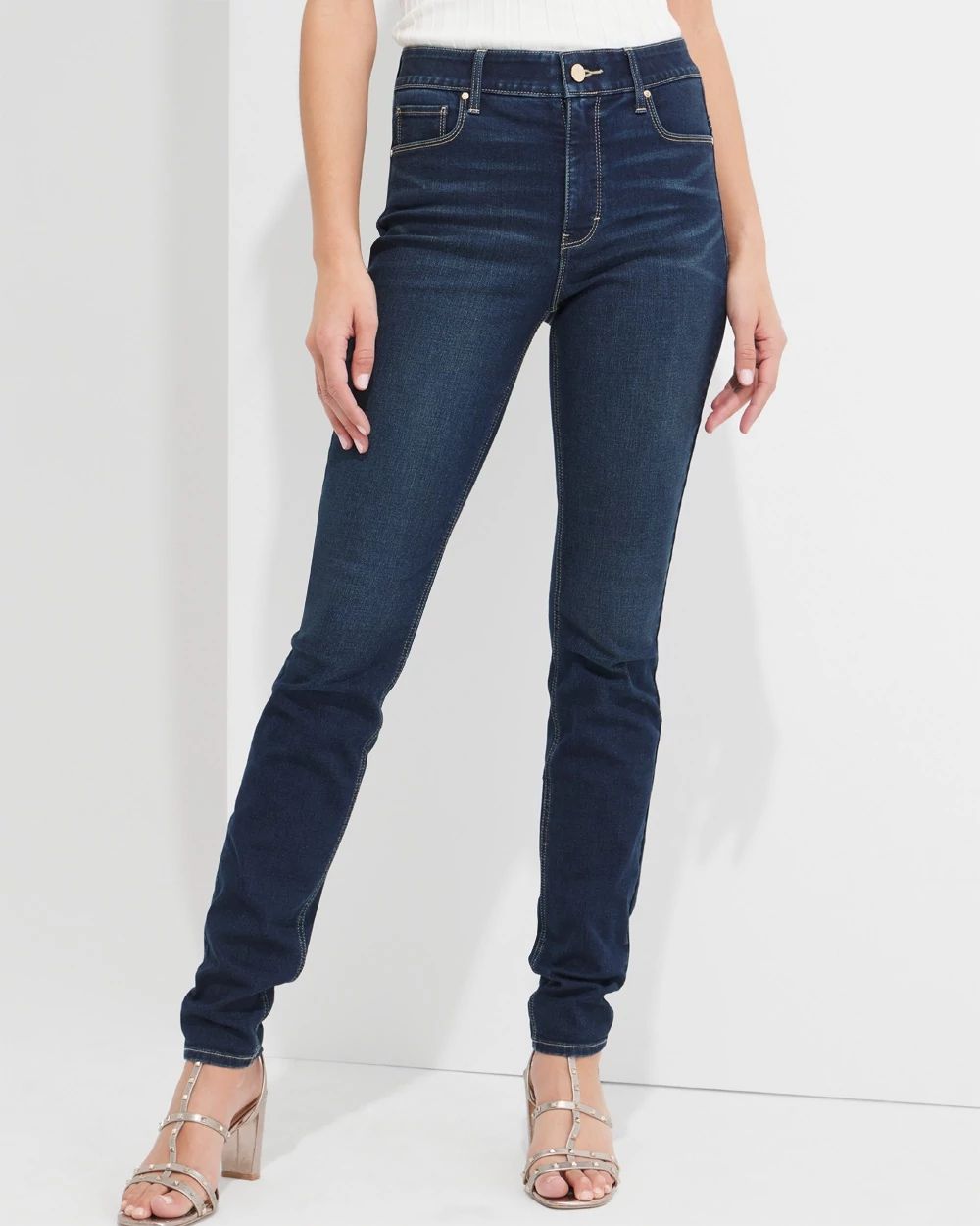 Outlet WHBM High Rise Skinny Jeans