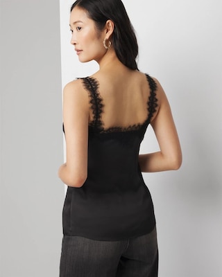 Lace-Trimmed Cami