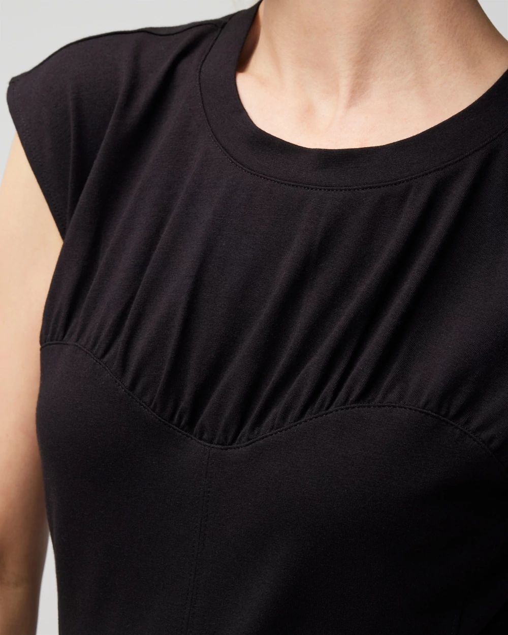Ruched Bustier Tee