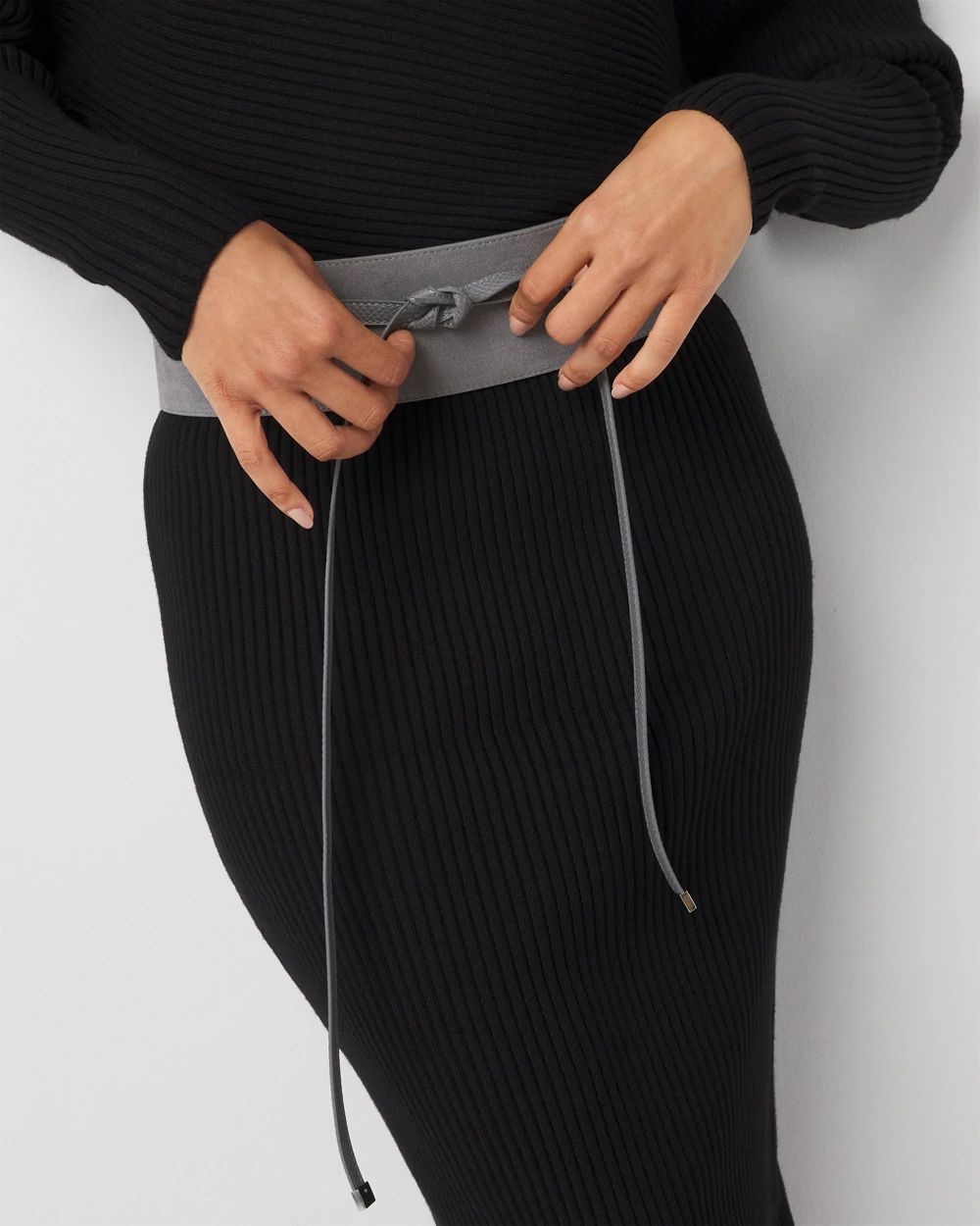 Suede Obi Belt