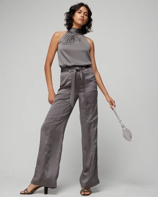 Halter Pleated Shell click to view larger image.