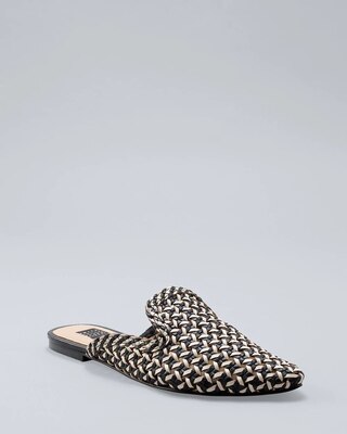 Woven Leather Flats