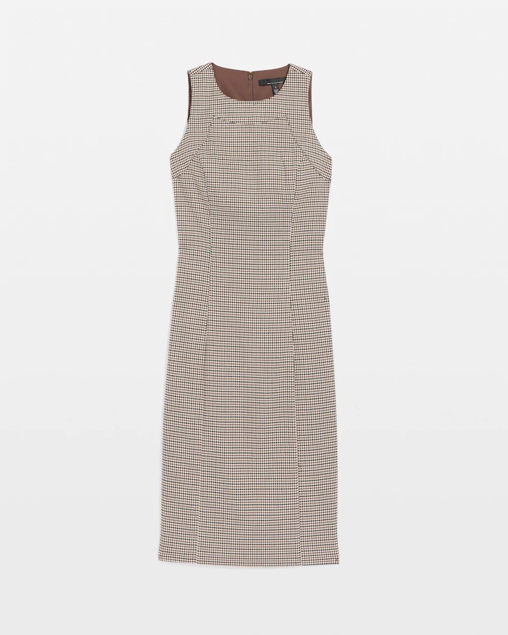 Houndstooth Sheath Dress click to view larger image.