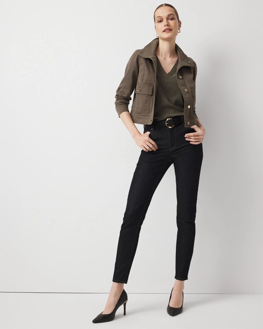 Petite Pret Utility Jacket click to view larger image.