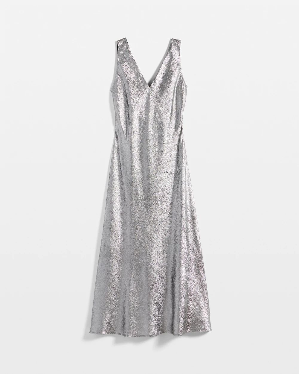 Metallic Slip Dress click to view larger image.
