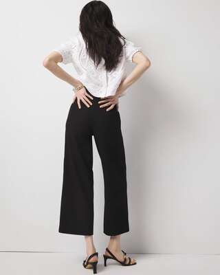 Cropped Wide Leg Pant click to view larger image.