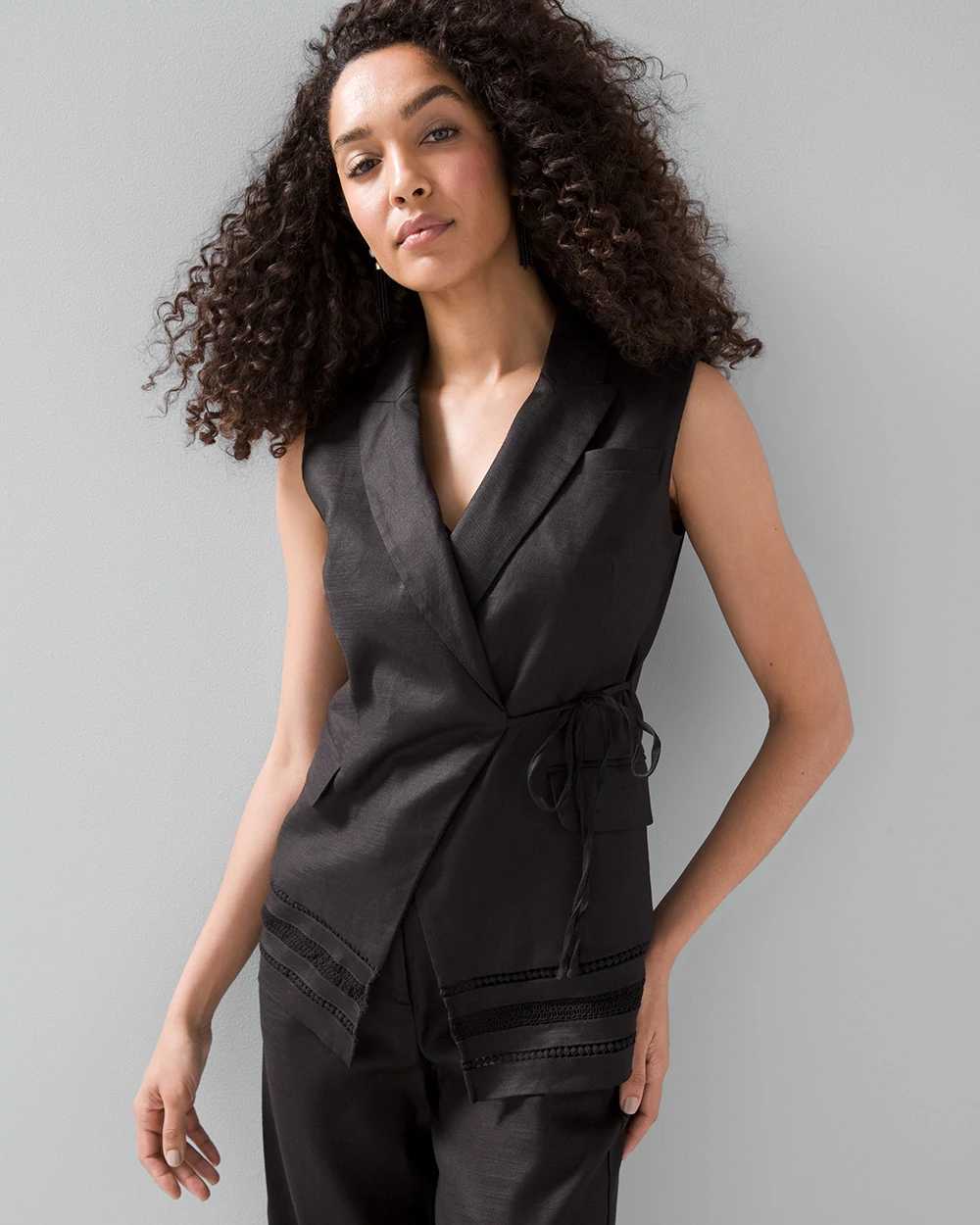 Tie Front Vest