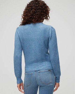 Jewel Button Cardigan Sweater