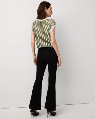 Petite High-Rise Flare Jean click to view larger image.