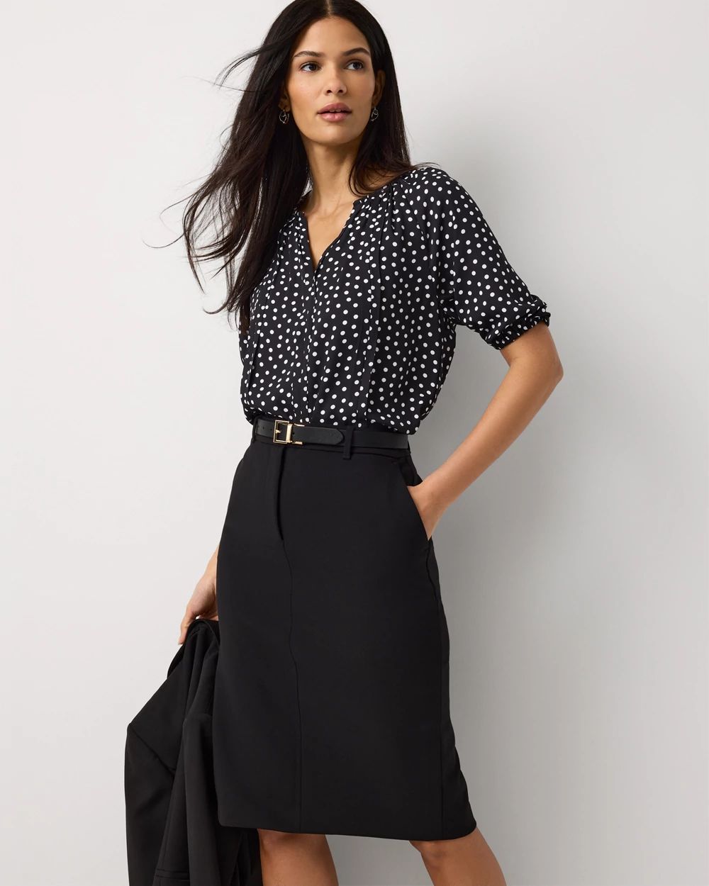 Petite Trouser Skirt