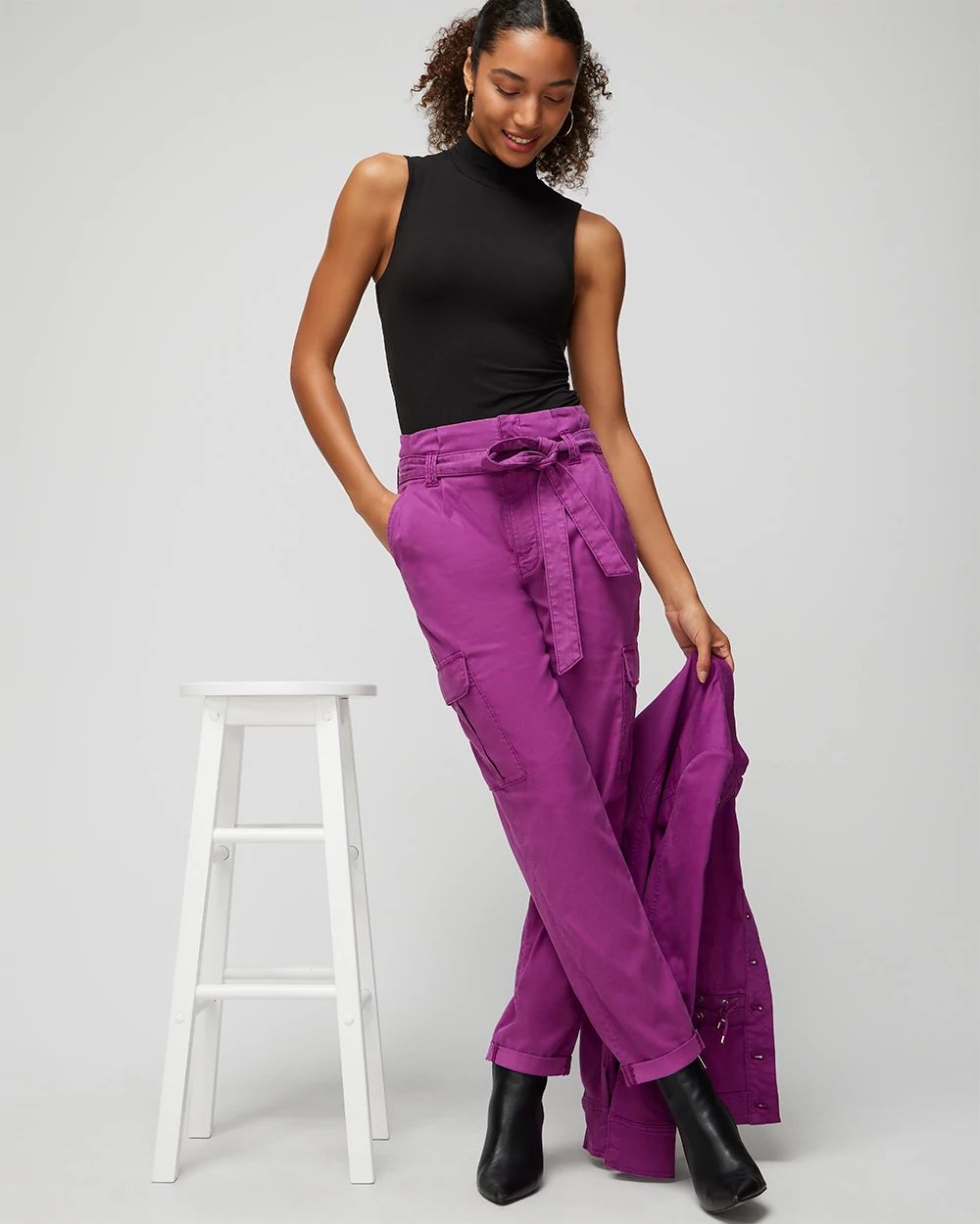 Extra High-Rise Relaxed Tapered Ankle Pant