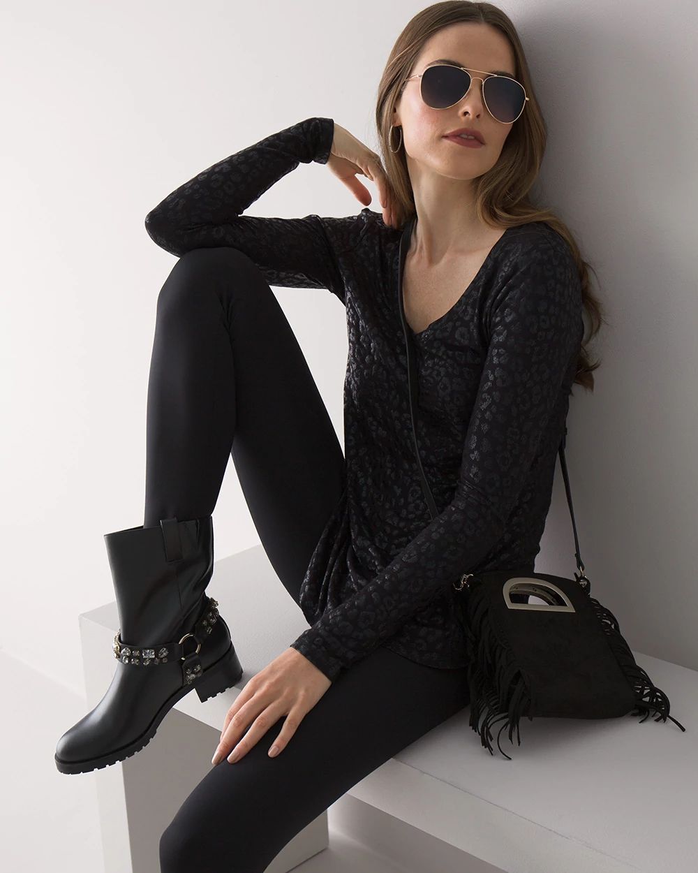 Long-Sleeve Tunic Tee