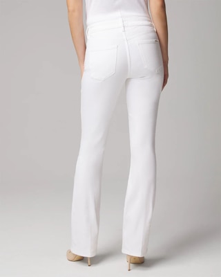 High-Rise Skinny Flare Jeans click to view larger image.