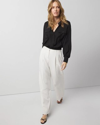 Satin Utility Shirt click to view larger image.