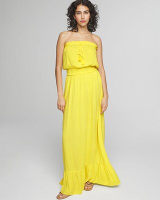 Strapless Maxi Coverup